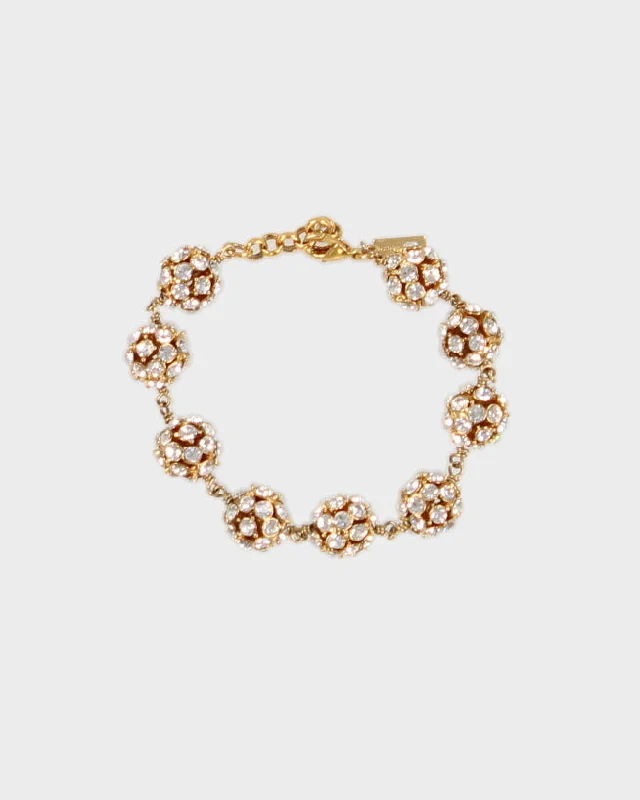 Kate Spade Silver And Gold Sparkly Bracelet - O/S