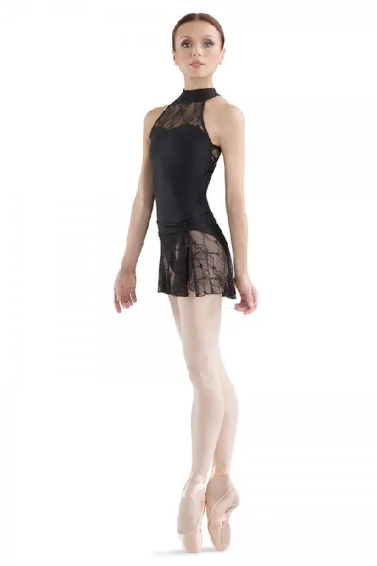 Bloch Enam Black Lace Skirt Adult R1990