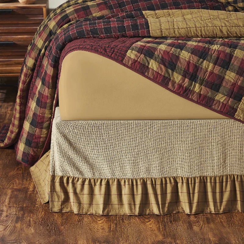 Connell Ruffled Twin Bed Skirt 39x76x16