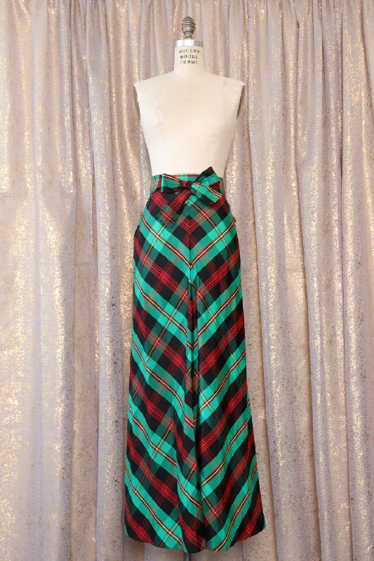 Holly Plaid Maxi S/M