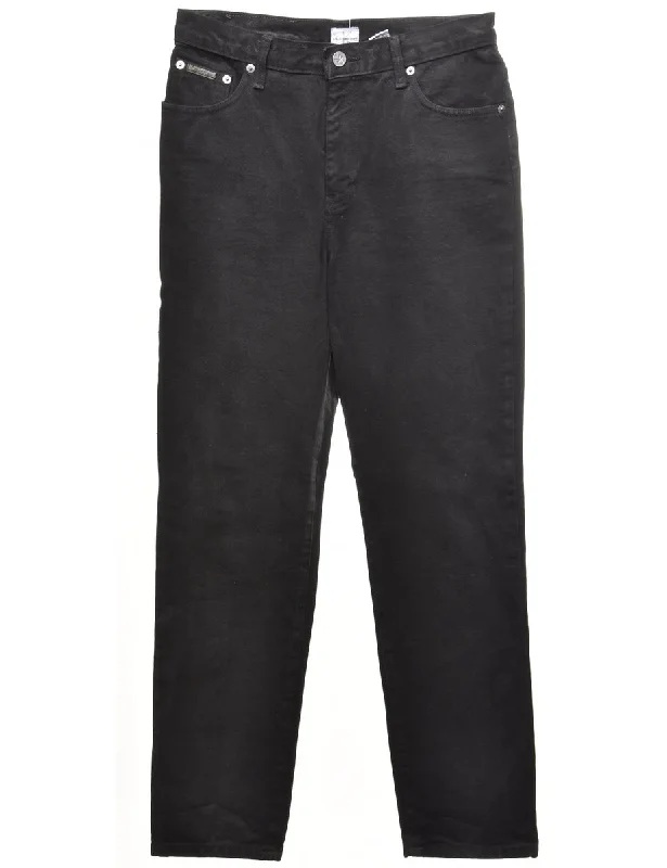 Black Tapered Jeans - W29 L29