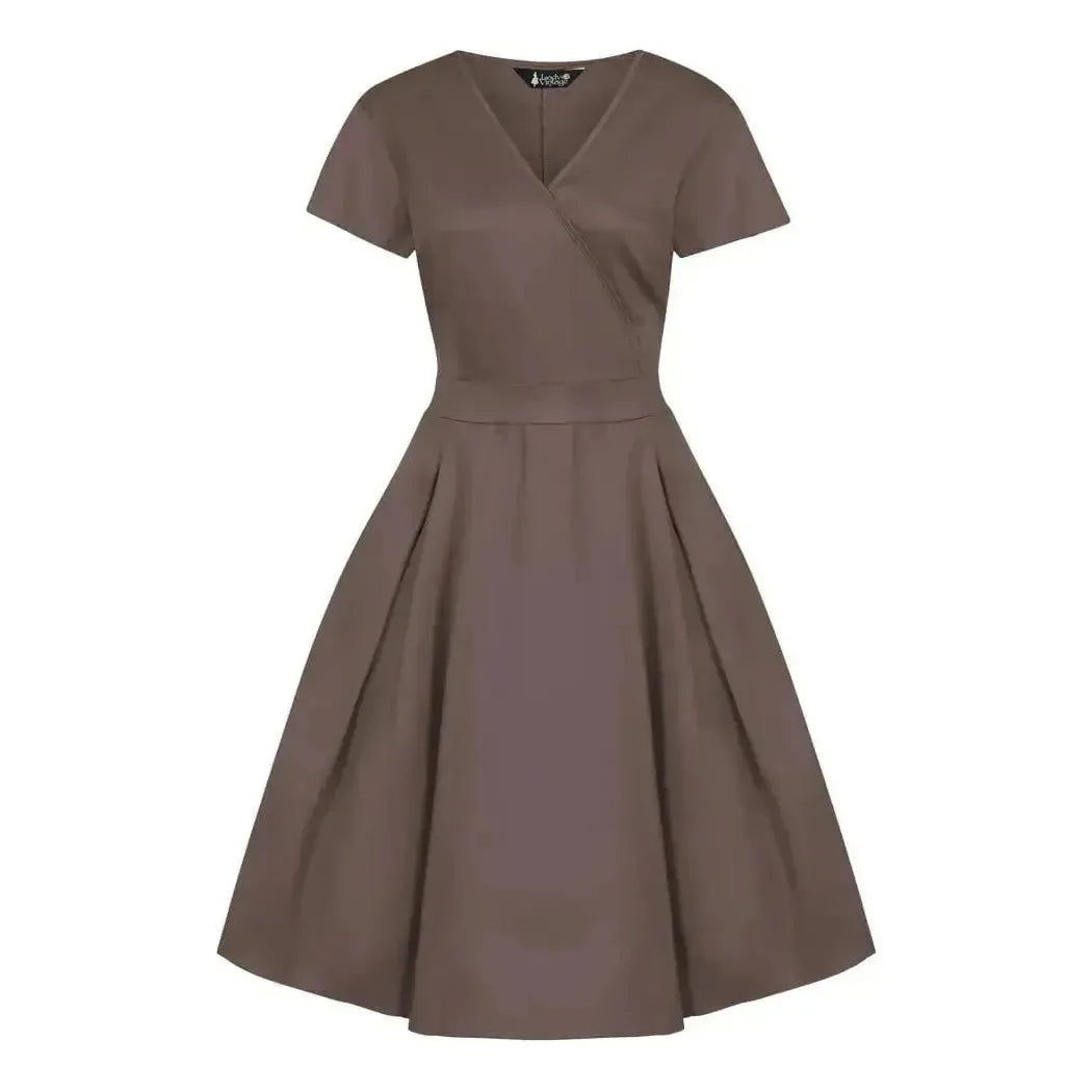 Estella Dress - Mocha