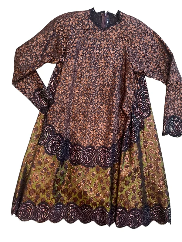 Geoffrey Beene Copper Dress