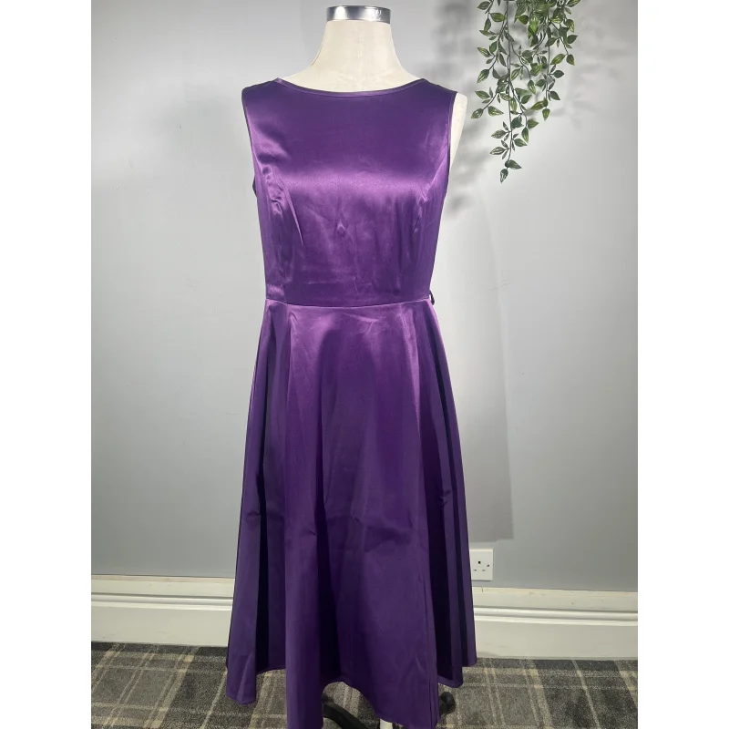 Hepburn Dress - Purple (12)