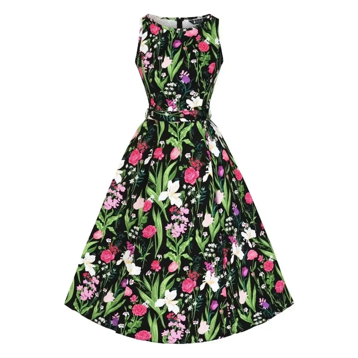 Hepburn Dress - Wildflowers