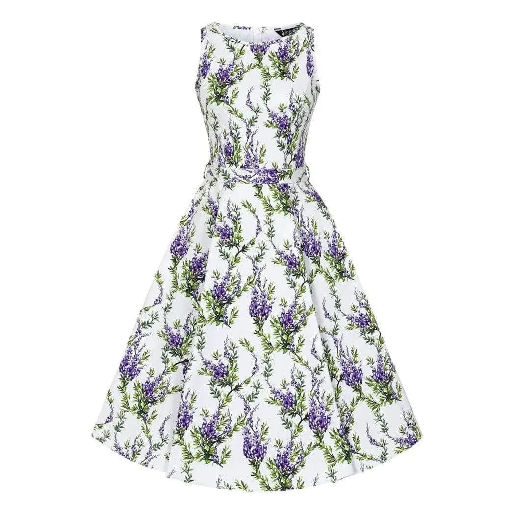 Hepburn Dress - Wisteria