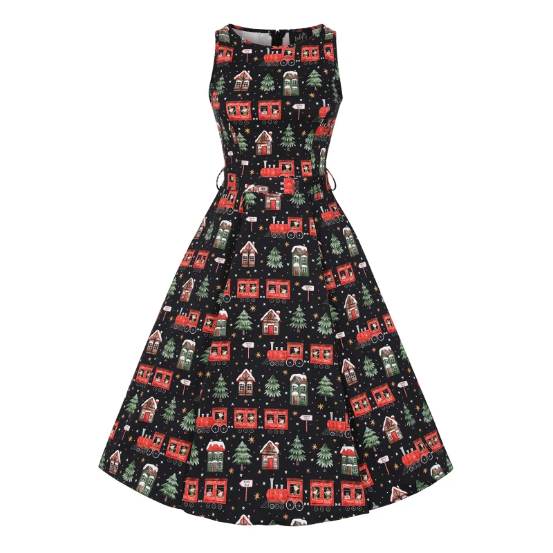 Hepburn Dress - Xmas Express