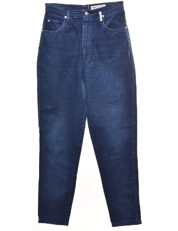 Indigo Tapered Jeans - W28 L32