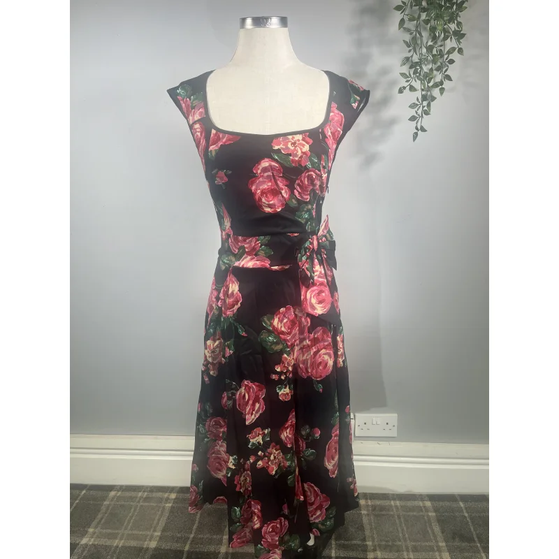 Lady V Dress - Rose Painting (10)