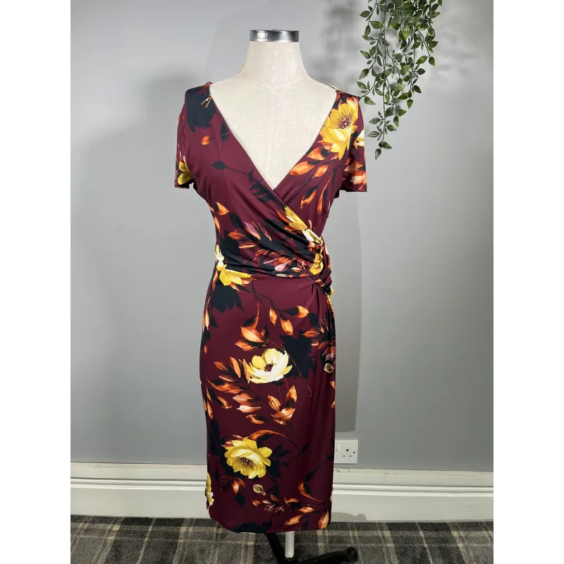 Lady V Dress - Yellow Flowers (12)