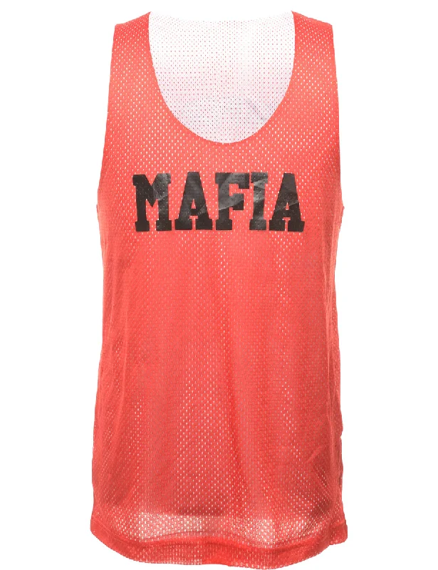 Mesh Red Vest - S