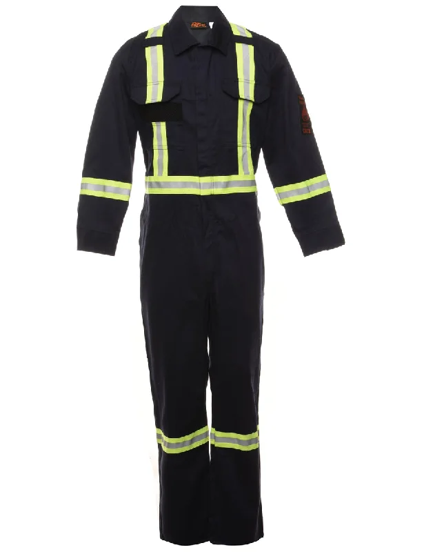 Navy Classic Workwear Boiler Suit - L