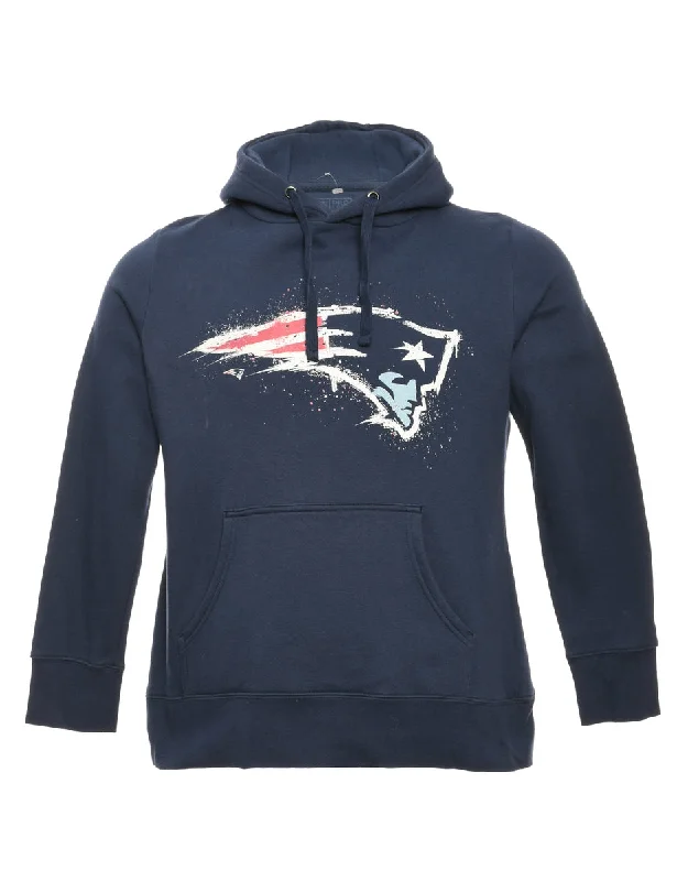 Navy Patriots Hoodie - L