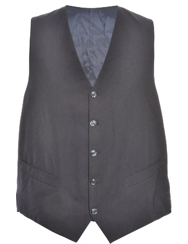 Navy Waistcoat - M