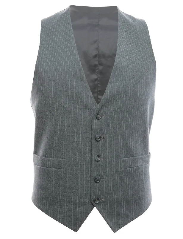 Pinstriped Waistcoat - M