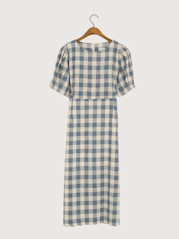 Vichy Check Dress