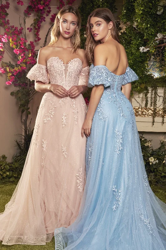 **Enchanted Lace and Glitter: A Gown for Unforgettable Moments**