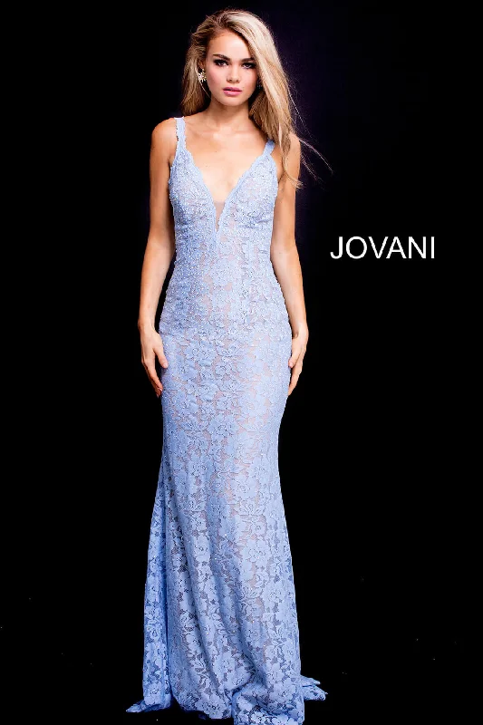 Lace Fitted Jovani Prom Dress 01 By Jovani -48994