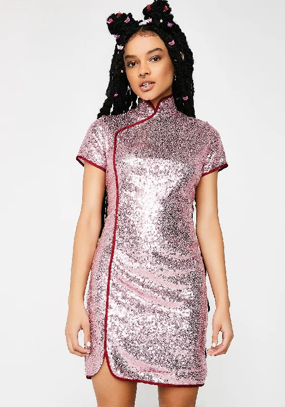 You Want It Sequin Dress