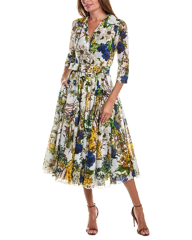 Samantha Sung Aster Midi Dress