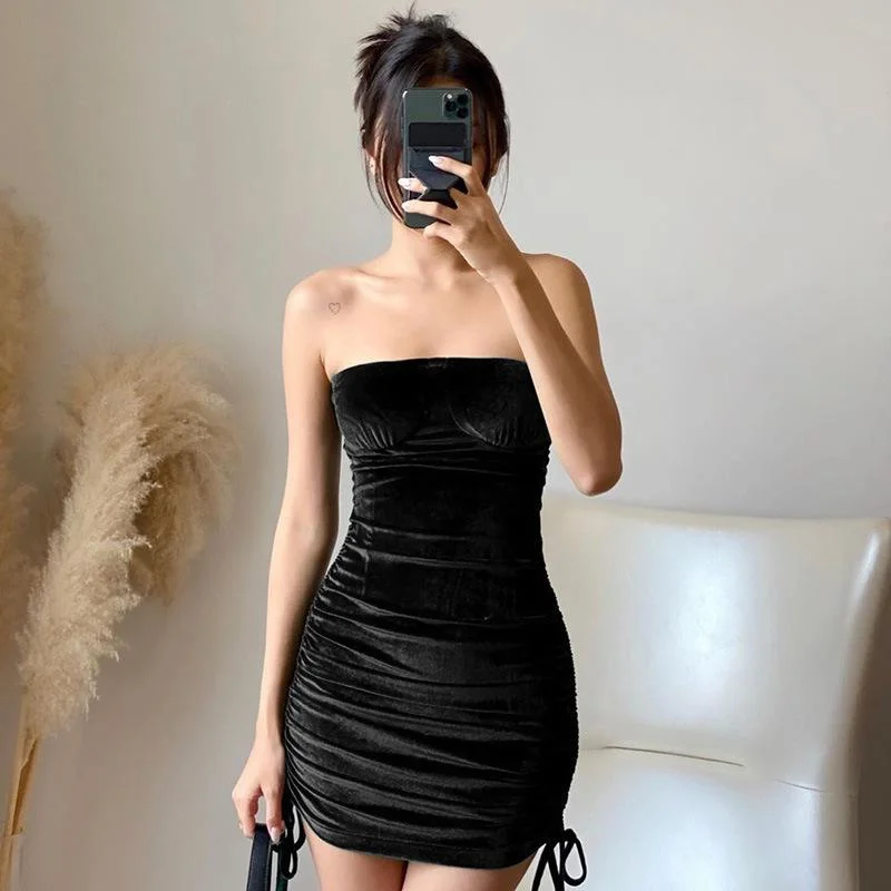 Sexy Women's Off Shoulder Bodycon Dress