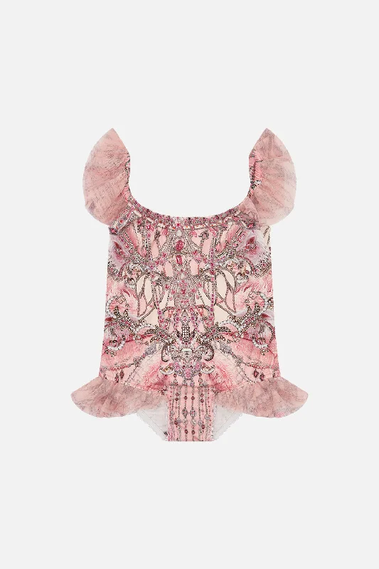 KIDS TULLE FRILL BODYSUIT 4-10 STARSHIP SISTAS