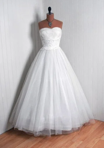 Other Vintage Ballgown Tulle/Lace Dress